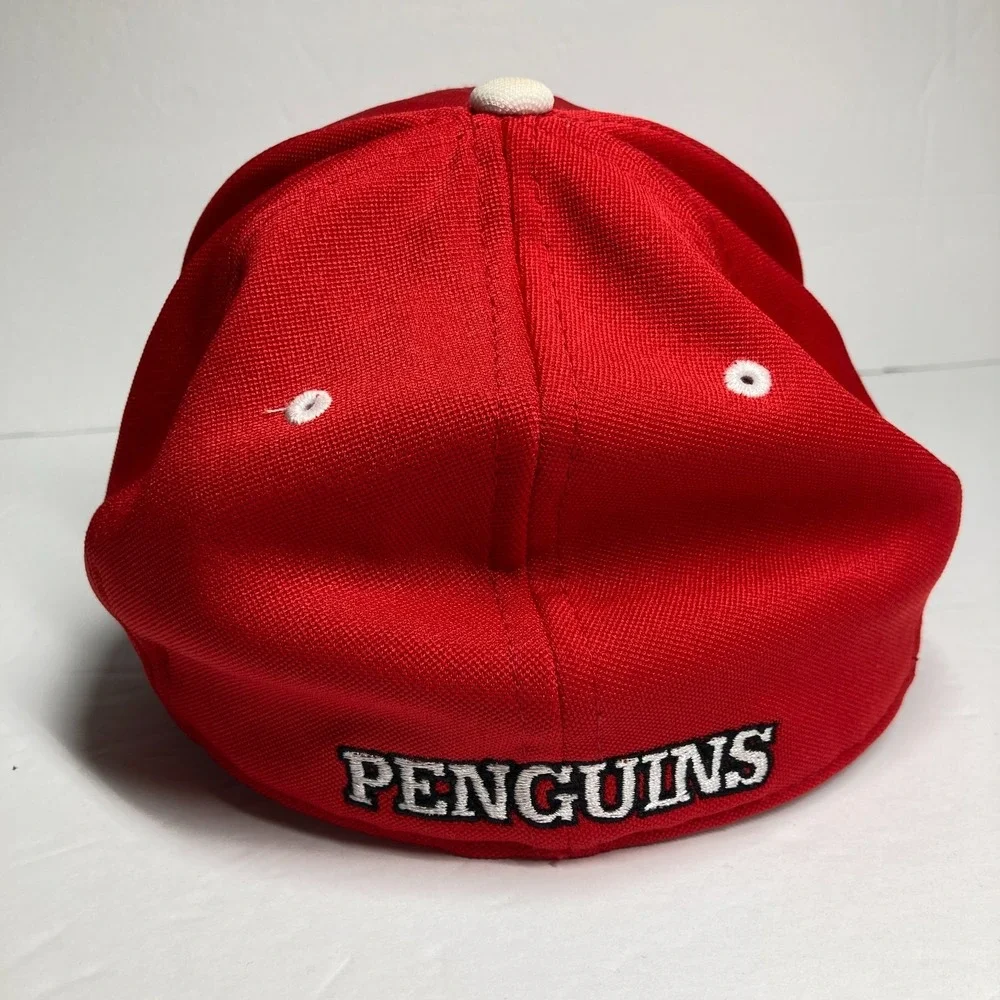 Youngstown State University Penguins Cap Hat Adult Fitted 6 7/8  Red Embroidered